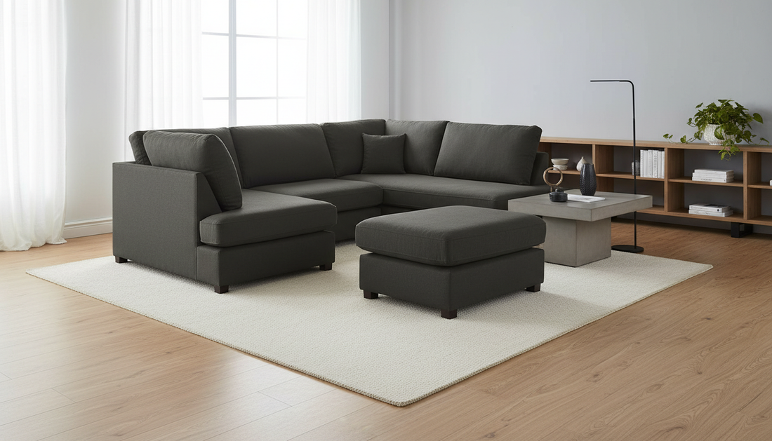 Can I Put a U-Shaped Sofa in the Middle of a Room?