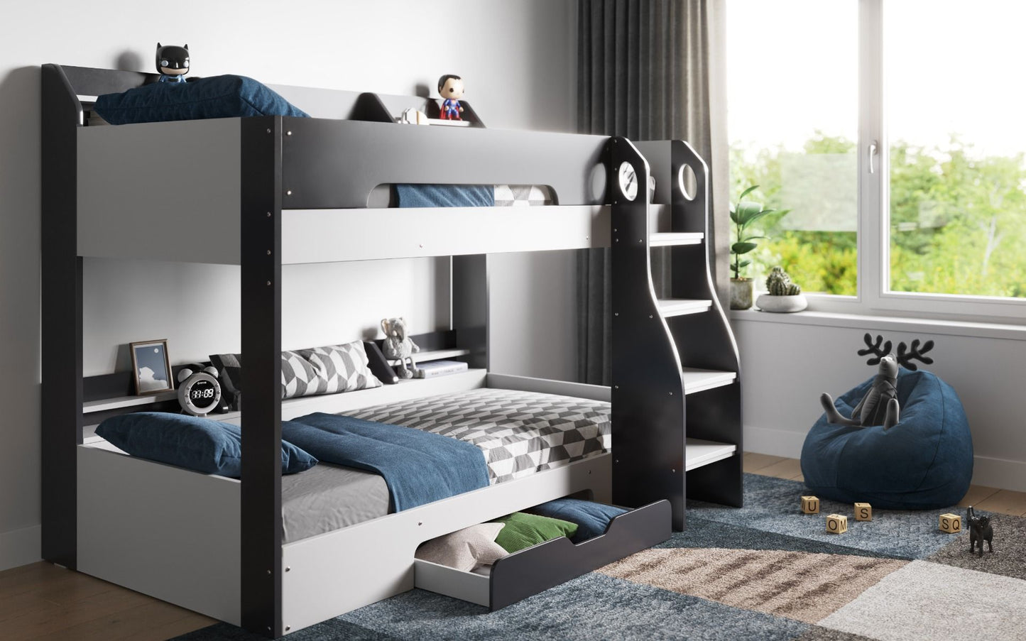 Flick - Bunk Bed - With Storage