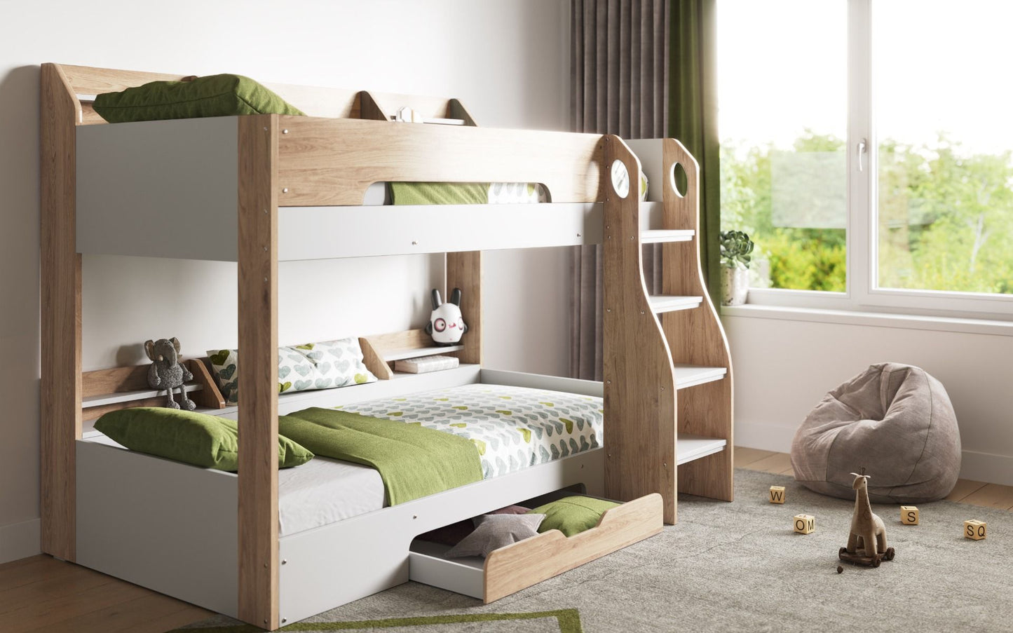 Flick - Bunk Bed - With Storage