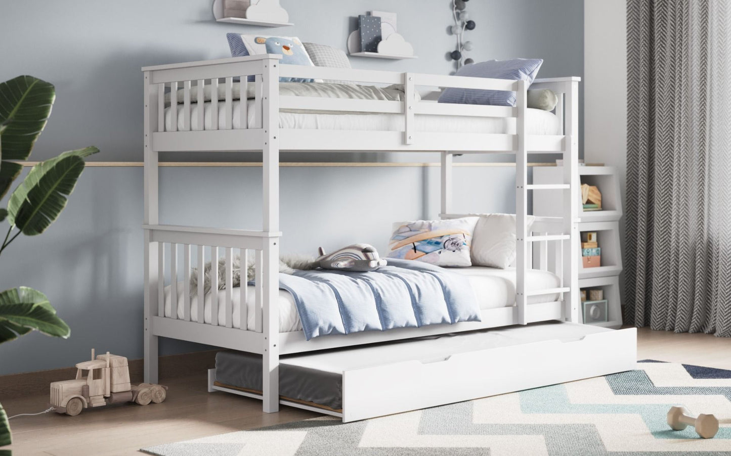 Zoom - Bunk Bed With Trundle