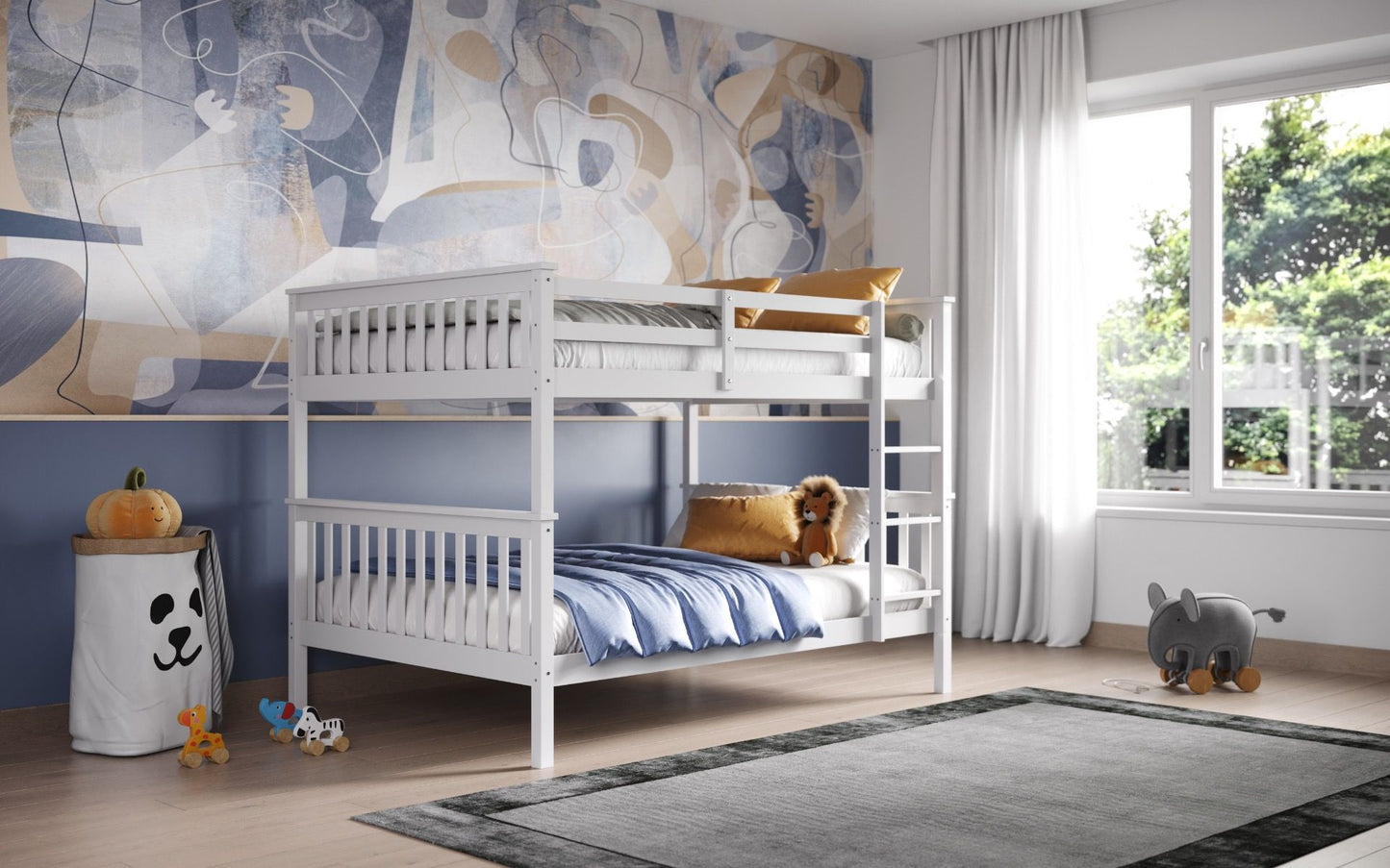 Tetrad - Small Double Bunk Bed - Detachable