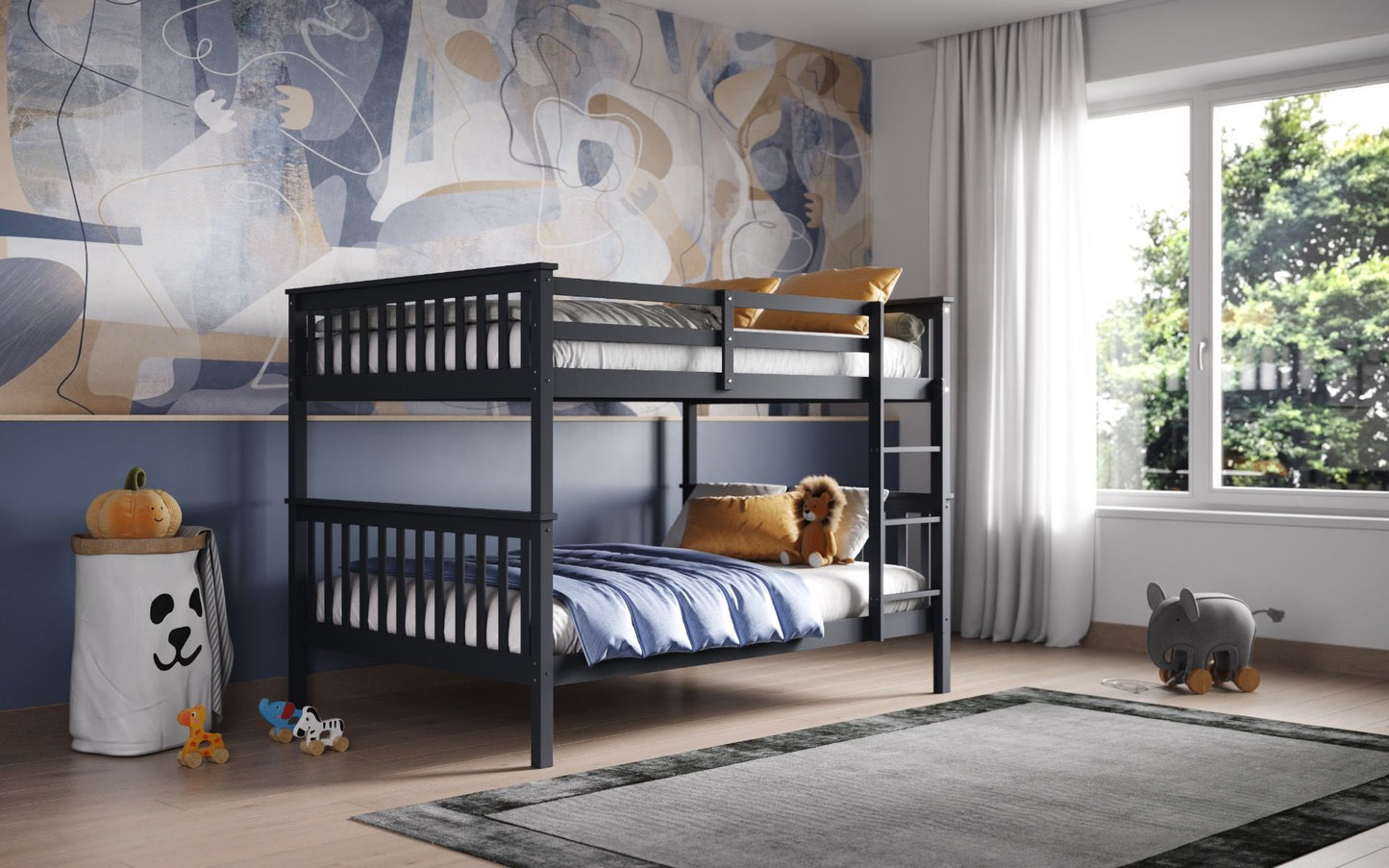 Tetrad - Small Double Bunk Bed - Detachable