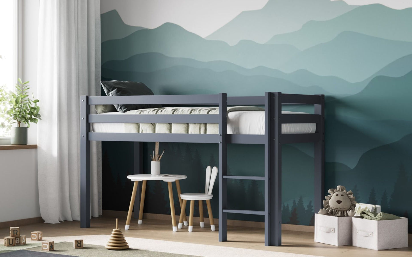 Elara - Shorty Midsleeper Bed