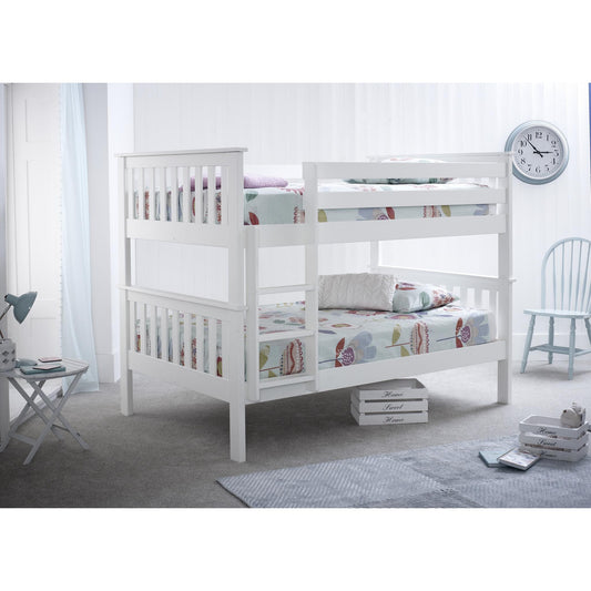 Oslo - Quadruple Bunk Bed - White