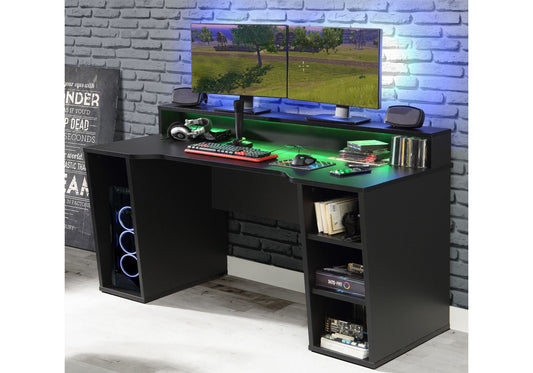 Power X - Gaming Desk - Black