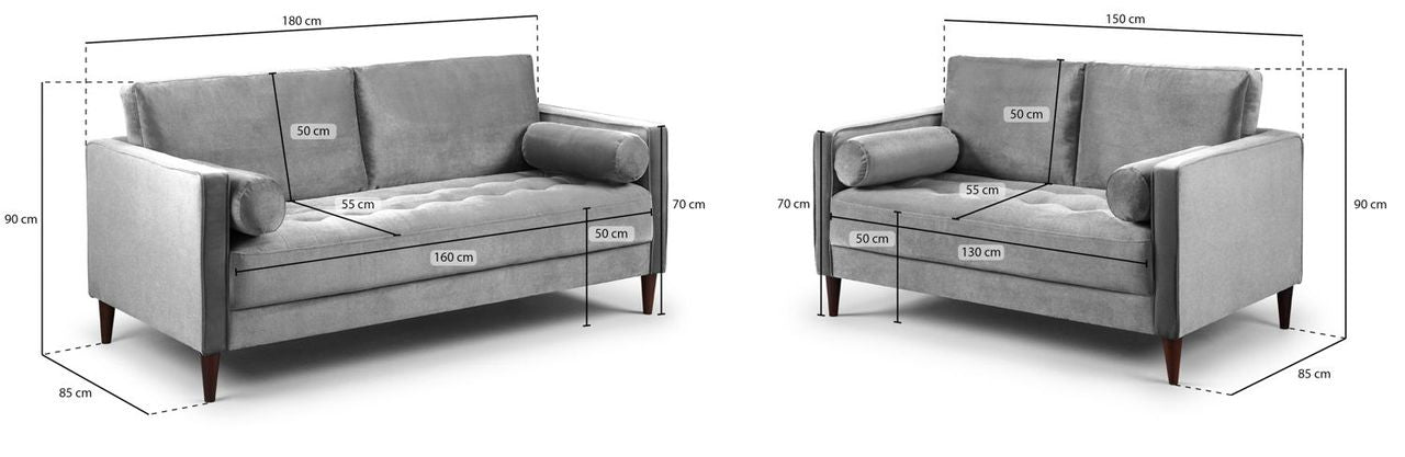 Harper - Sofa - Plush Grey