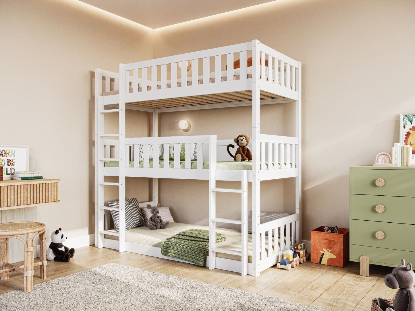 Bea - Triple High Bunk Bed