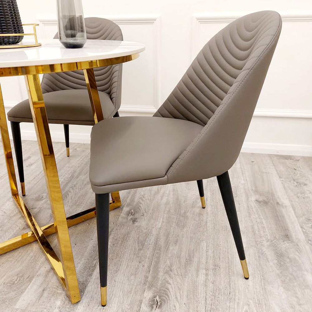 Alba - Leather Dining Chair