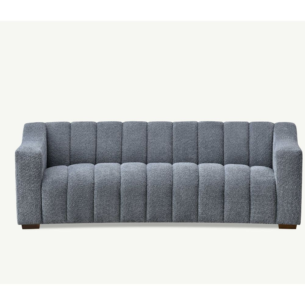 Aluxo - Astoria 3 Seater Sofa in Iron Boucle Fabric 