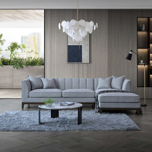 Aluxo - Cooper Left/Right Hand Corner Group in Dolphin Boucle 