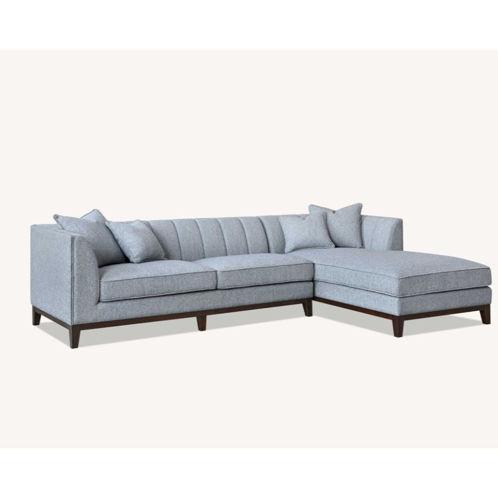 Aluxo - Cooper Left/Right Hand Corner Group in Dolphin Boucle 