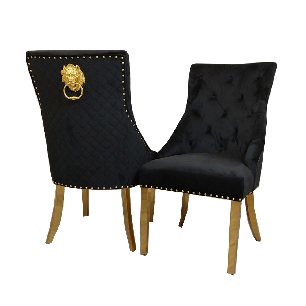 Bentley - Gold Dining Chair