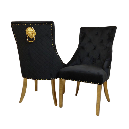 Bentley - Gold Dining Chair