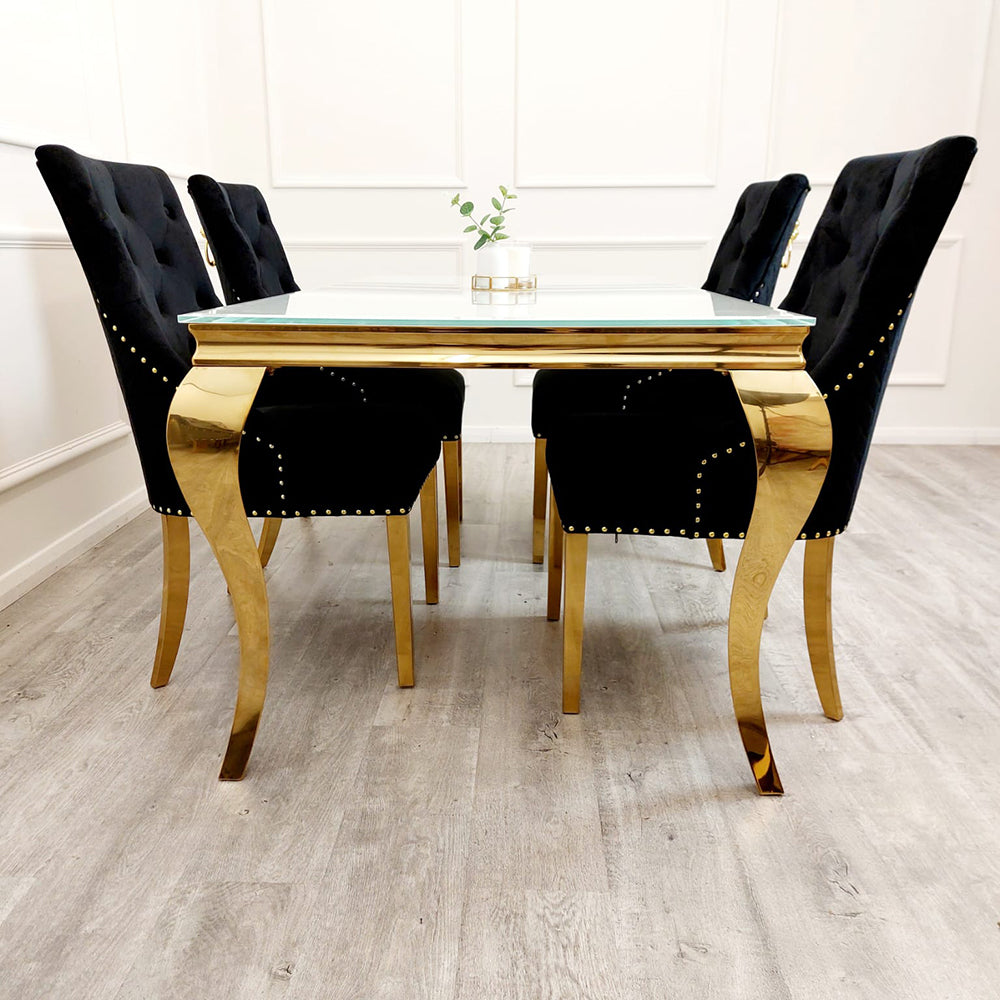 Bentley - Gold Dining Chair