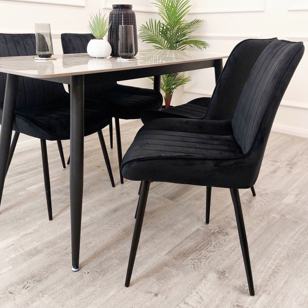 Dido - Velvet Dining Chair