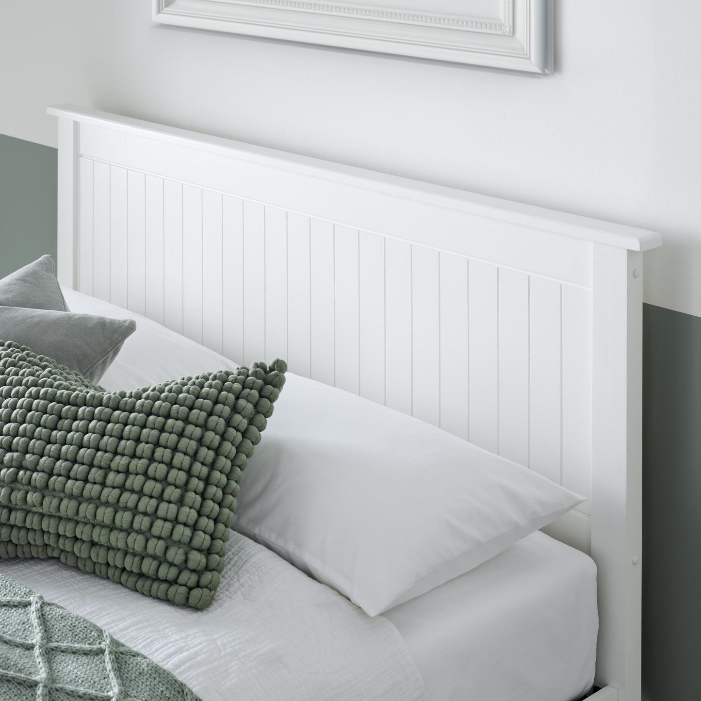 Dawson - Wooden Ottoman - Bed - White 