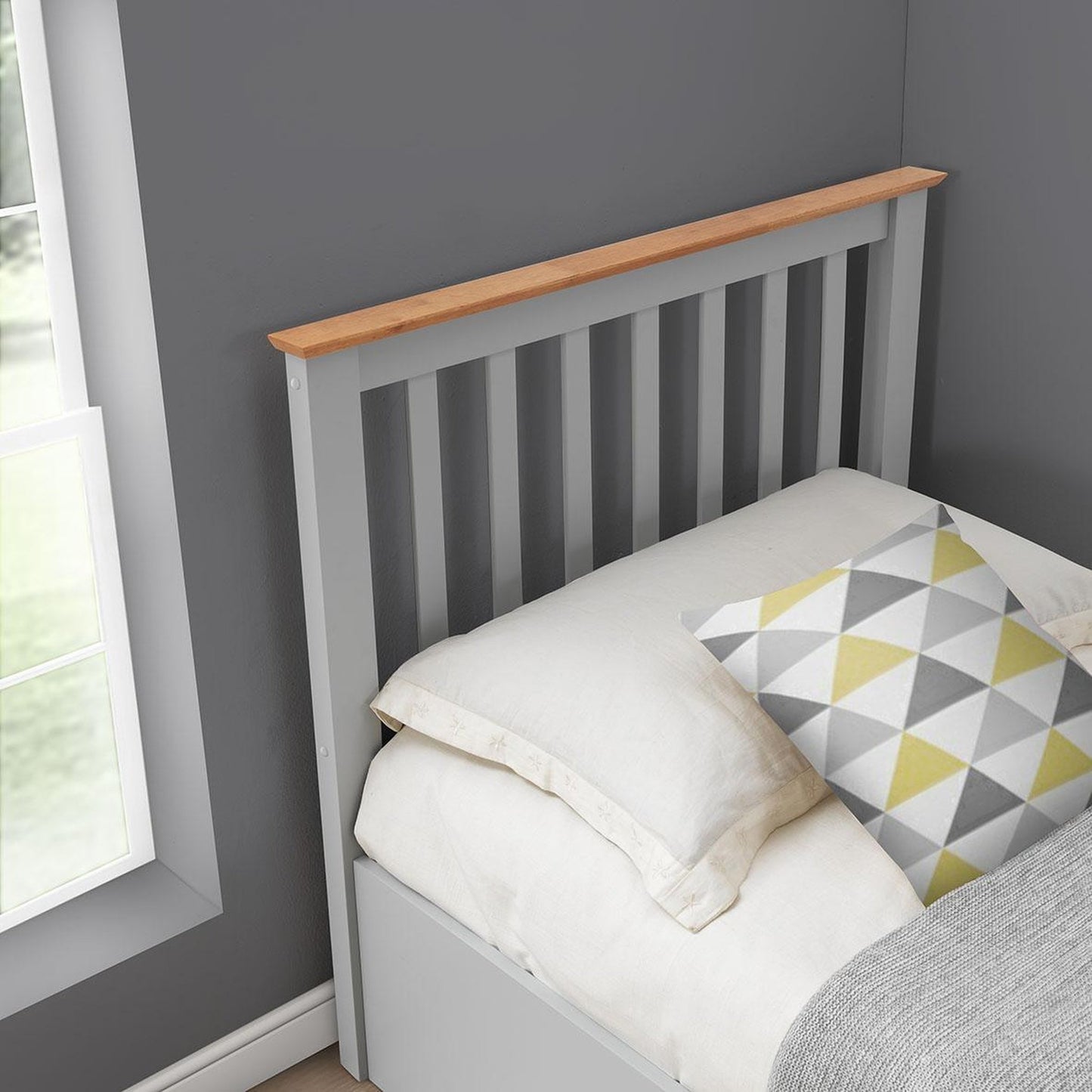 Francis - Wooden Ottoman Single - Bed 