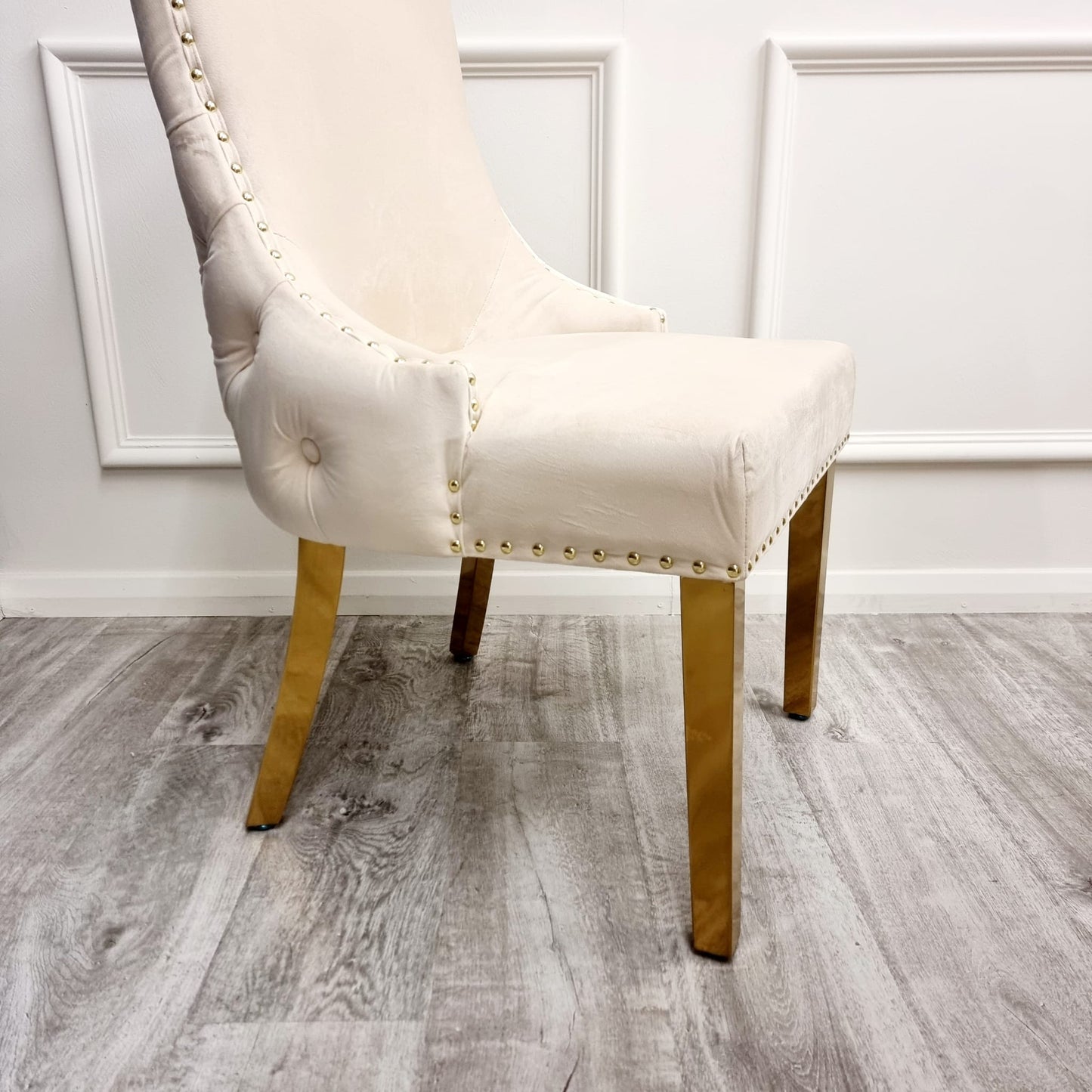 Kensington - Dining Chair Gold Legs