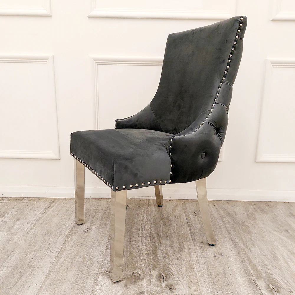 Kensington Dining Chair - Dark Grey 