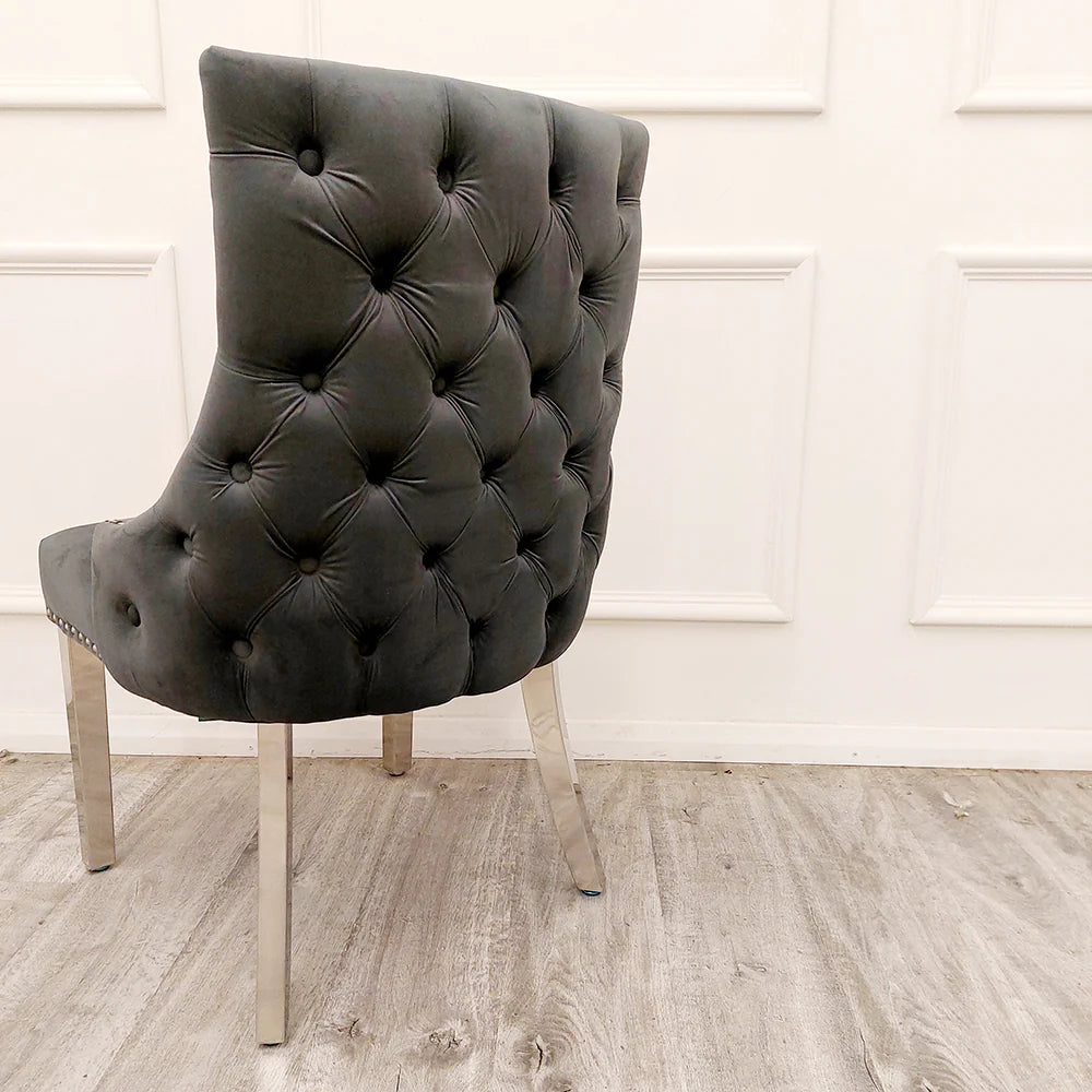 Kensington Dining Chair - Dark Grey 
