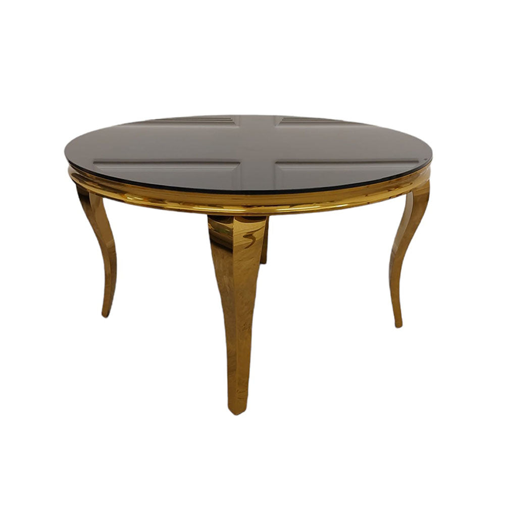 Louis - Gold Dining Table 