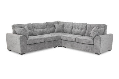 Maxwell - Sofa - Grey - Large Corner 