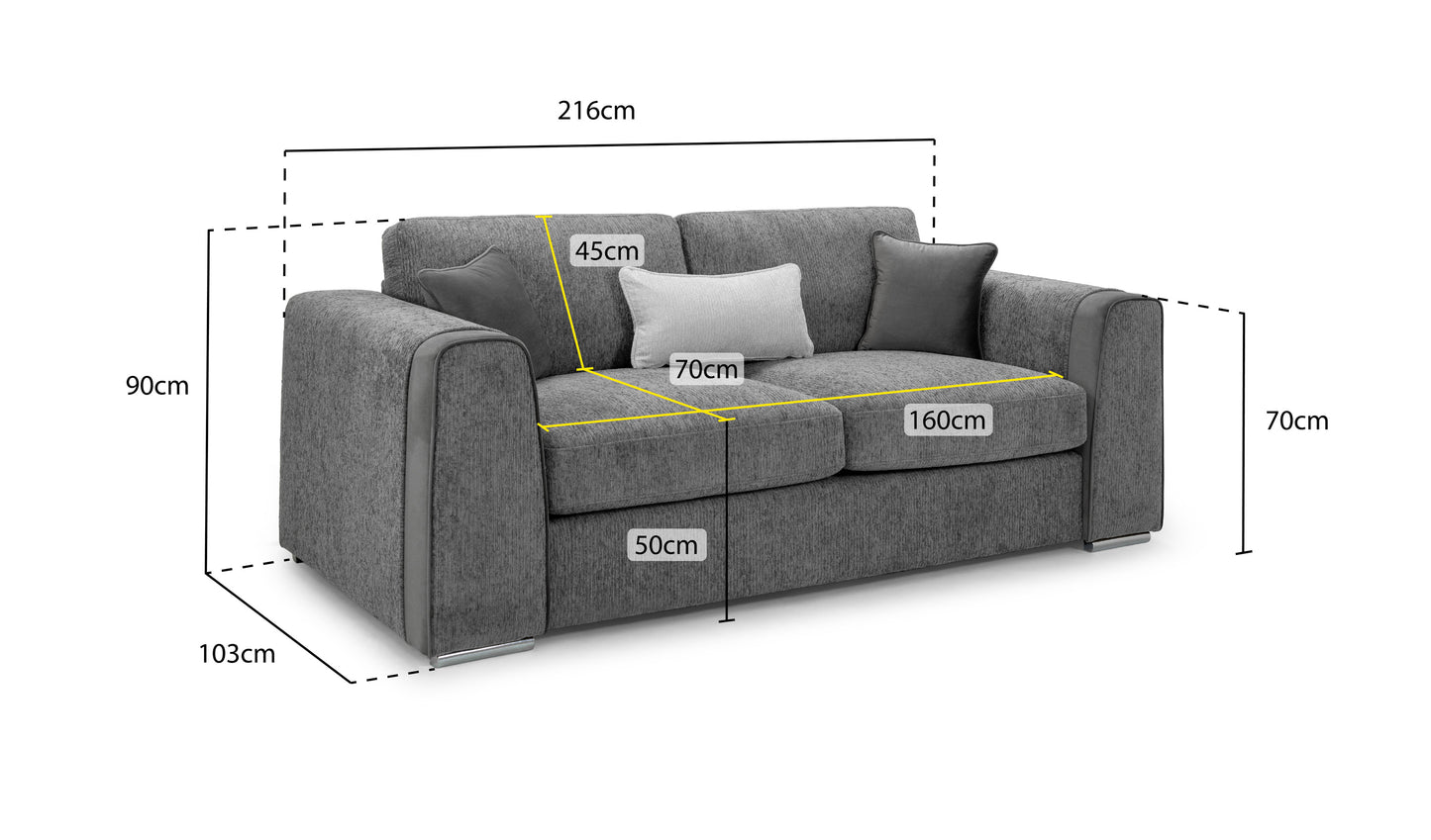 Naples - Sofa - Mocha 