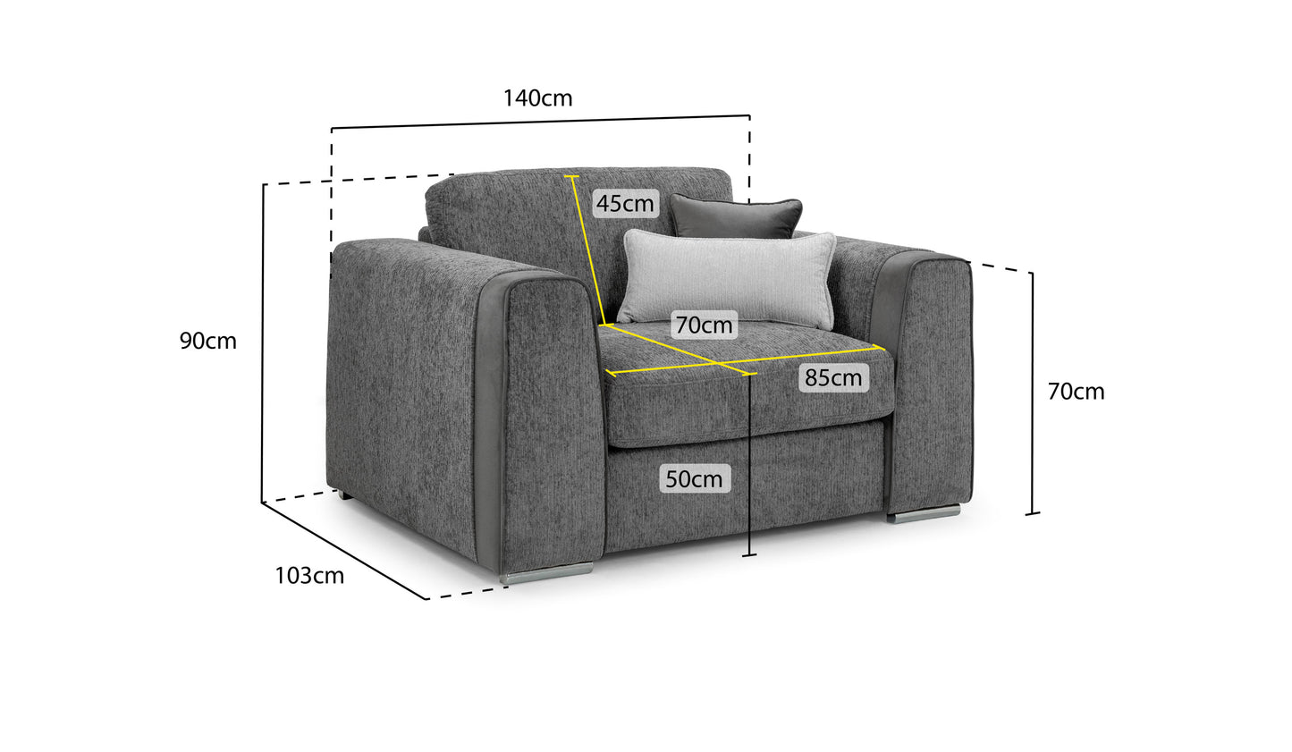 Naples - Sofa - Mocha 
