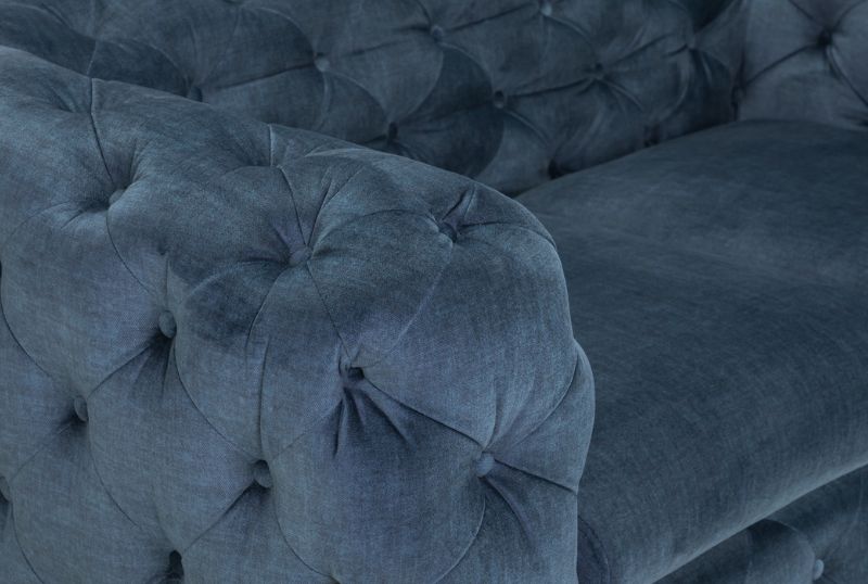 Chelsea Chesterfield - Sofa - Deep Ocean - 3 Seater