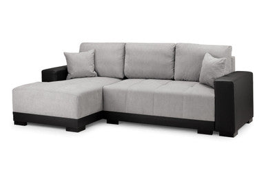 Cimiano - Sofabed - Black/Grey - Left/Right Hand Facing - Corner