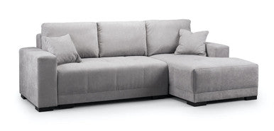 Cimiano - Sofabed - Grey - Left/Right Hand Facing - Corner