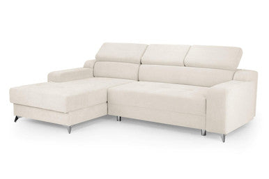 Dahlia - Electric Sofabed - Beige - Left/Right Hand Facing - Corner