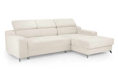 Dahlia - Electric Sofabed - Beige - Left/Right Hand Facing - Corner