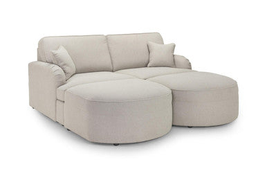 Erin - Sofabed - Beige - 3 Seater