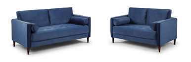 Harper - Sofa - Plush Blue