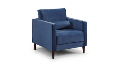 Harper - Sofa - Plush Blue