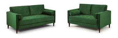 Harper - Sofa - Plush Green