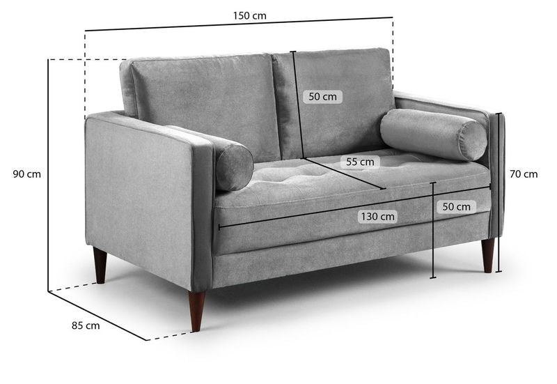 Harper - Sofa - Plush Grey