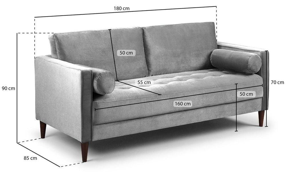 Harper - Sofa - Plush Grey