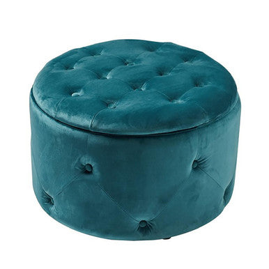 Cleo - Storage - Pouffe - Teal