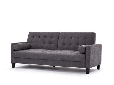 Halia - Sofabed - Dark Grey - 3 Seater