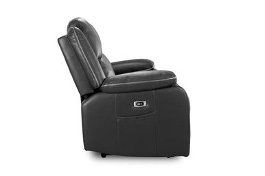 Harald - Electric Recliner - Sofa - Black - Armchair