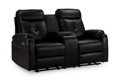 Jonas -  Electric Recliner - Sofa - Black