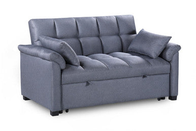 Luana - Sofabed - Grey - 2 Seater