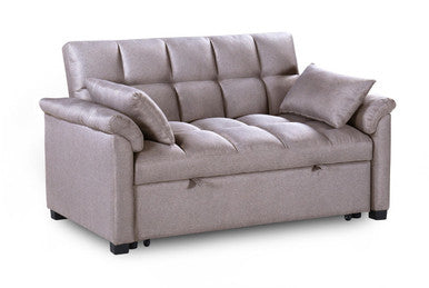 Luana - Sofabed - Grey - 2 Seater