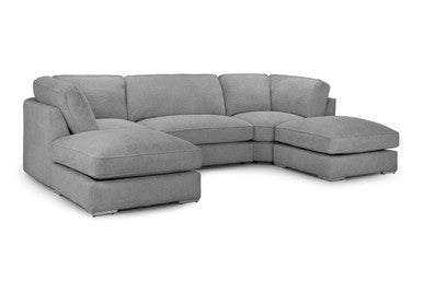 Inga - Sofa - Beige - U Shape Corner