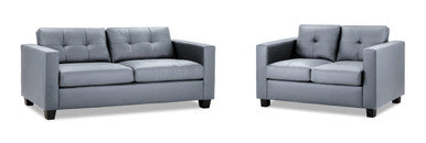 Jerry - Sofa - Grey - 3+2 Set