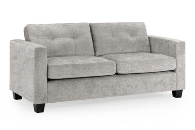 Jerry - Sofa - Grey Fabric - 3 Seater