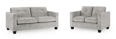 Jerry - Sofa - Grey Fabric - 3+2 Set