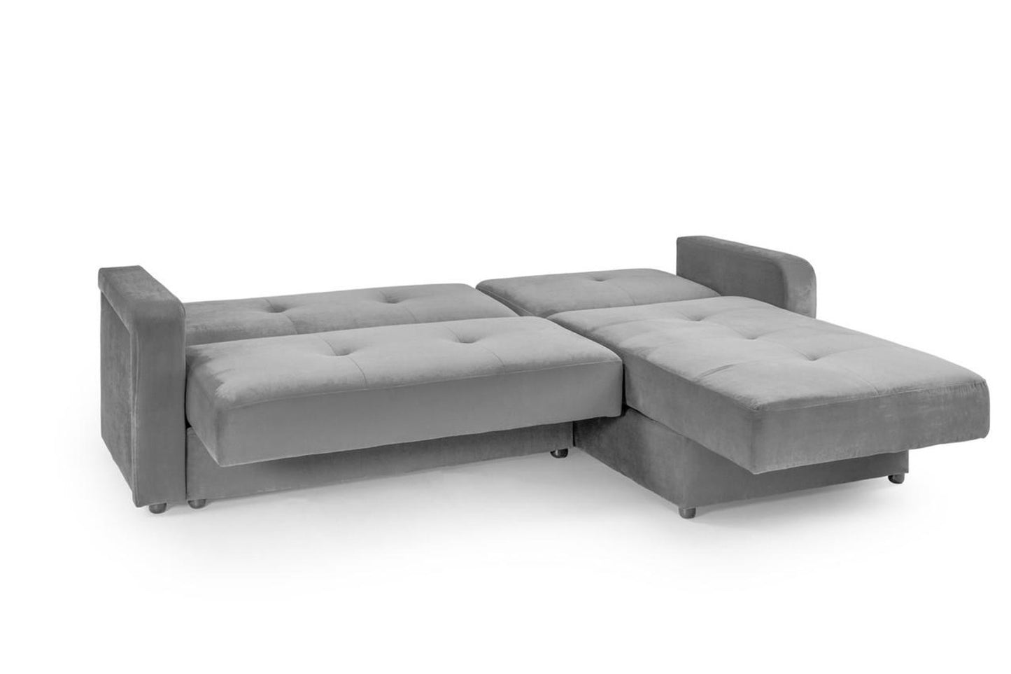 Kair - Sofabed - Plush Grey - Universal Corner